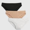 Bikinislip aus Bio-Stretch-Baumwolle (3er-Pack) Bikinislip aus Bio-Stretch-Baumwolle (3er-Pack)