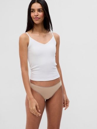Bikinislip aus Bio-Stretch-Baumwolle (3er-Pack)