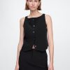 BiStretch-Crop-Weste mit U-Boot-Ausschnitt BiStretch-Crop-Weste mit U-Boot-Ausschnitt
