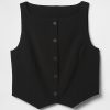 BiStretch-Crop-Weste mit U-Boot-Ausschnitt BiStretch-Crop-Weste mit U-Boot-Ausschnitt