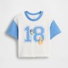 Blaues Grafik-T-Shirt für Babys und Kleinkinder
