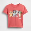 Blaues Grafik-T-Shirt für Babys und Kleinkinder