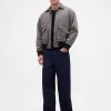 Bomberjacke aus gewaschenem Twill Bomberjacke aus gewaschenem Twill