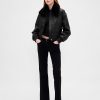Bomberjacke aus veganem Leder Bomberjacke aus veganem Leder