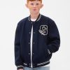 Bomberjacke mit Varsity-Logo für Kinder Bomberjacke mit Varsity-Logo für Kinder