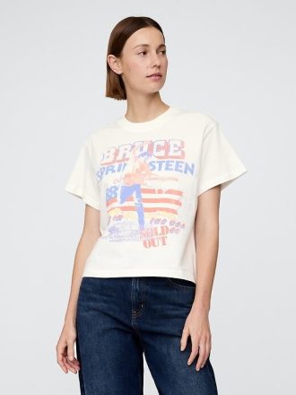 Bruce Springsteen – Lässiges Grafik-T-Shirt