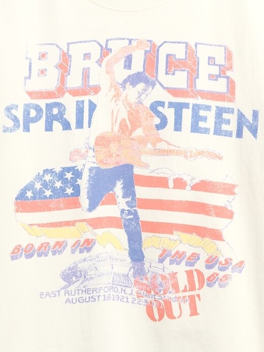 Bruce Springsteen – Lässiges Grafik-T-Shirt Bruce Springsteen – Lässiges Grafik-T-Shirt