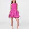 Bubble-Kleid aus gemischten Materialien für Kinder Bubble-Kleid aus gemischten Materialien für Kinder