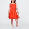 Bubble-Kleid aus gemischten Materialien für Kinder Bubble-Kleid aus gemischten Materialien für Kinder