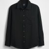 Button-Down-Hemd aus Baumwollgaze Button-Down-Hemd aus Baumwollgaze