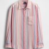 Button-Down-Hemd aus Baumwollgaze Button-Down-Hemd aus Baumwollgaze