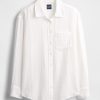 Button-Down-Hemd aus Baumwollgaze Button-Down-Hemd aus Baumwollgaze