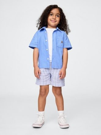 Cabana-Set aus Leinen und Baumwolle für Babys und Kleinkinder