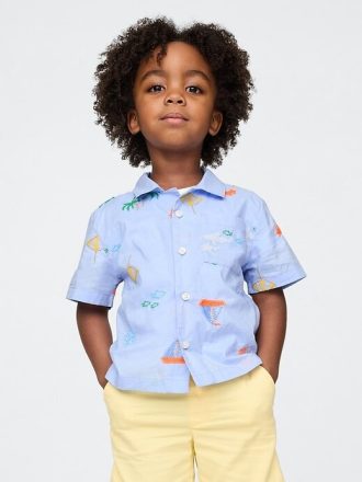 Cabana-Shirt aus Bio-Baumwolle für Babys und Kleinkinder