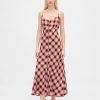 Camisole-Maxikleid mit Knopfleiste vorn Camisole-Maxikleid mit Knopfleiste vorn