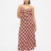 Camisole-Maxikleid mit Knopfleiste vorn Camisole-Maxikleid mit Knopfleiste vorn