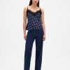 Camisole mit Spitzenbesatz Camisole mit Spitzenbesatz