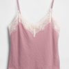 Camisole mit Spitzenbesatz Camisole mit Spitzenbesatz
