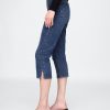 Caprijeans mit hohem Bund Caprijeans mit hohem Bund