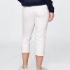 Caprijeans mit hohem Bund Caprijeans mit hohem Bund