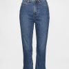 Caprijeans mit hohem Bund Caprijeans mit hohem Bund