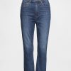 Caprijeans mit hohem Bund Caprijeans mit hohem Bund