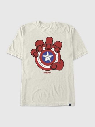 Captain America Schild Grafik T-Shirt