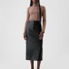 Cargo-Midirock aus veganem Leder Cargo-Midirock aus veganem Leder