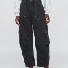 Cargohose mit mittelhohem Bund Cargohose mit mittelhohem Bund