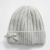 CashSoft Beanie mit Schleife für Kinder CashSoft Beanie mit Schleife für Kinder