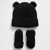 CashSoft Bear Beanie- und Fäustlingsset für Babys und Kleinkinder CashSoft Bear Beanie- und Fäustlingsset für Babys und Kleinkinder
