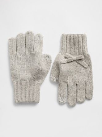 CashSoft Bow-Handschuhe für Kinder