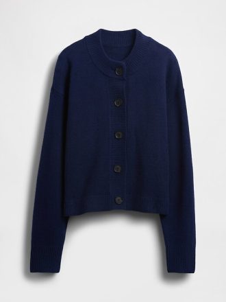 CashSoft – Grobstrick-Cardigan in Übergröße