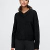 CashSoft – Kurzer Pullover mit hohem V-Ausschnitt CashSoft – Kurzer Pullover mit hohem V-Ausschnitt