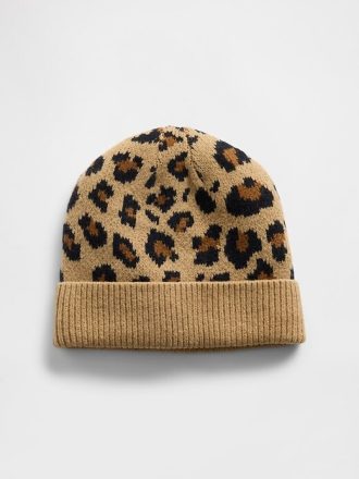 CashSoft Leopardenmütze für Kinder