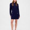 CashSoft Mini-Pulloverkleid mit Zopfmuster CashSoft Mini-Pulloverkleid mit Zopfmuster