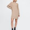 CashSoft Mini-Pulloverkleid mit Zopfmuster CashSoft Mini-Pulloverkleid mit Zopfmuster