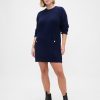 CashSoft Mini-Pulloverkleid mit Zopfmuster CashSoft Mini-Pulloverkleid mit Zopfmuster
