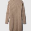 CashSoft Mini-Pulloverkleid mit Zopfmuster CashSoft Mini-Pulloverkleid mit Zopfmuster