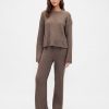 CashSoft Oversize-Pullover mit Zopfmuster