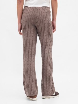 CashSoft Pulloverhose mit Zopfmuster