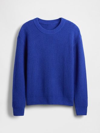 CashSoft Relaxed Crewneck Sweater für Kinder