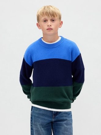 CashSoft Relaxed Crewneck Sweater für Kinder