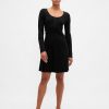 CashSoft Rib Mini-Strickkleid
