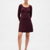 CashSoft Rib Mini-Strickkleid