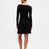 CashSoft Rib Mini-Strickkleid