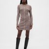 CashSoft Rib Pocket Mini-Pulloverkleid
