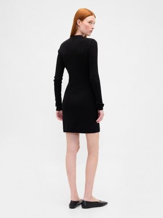 CashSoft Rib Pocket Mini-Pulloverkleid