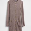 CashSoft Rib Pocket Mini-Pulloverkleid