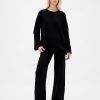 CashSoft Shaker-Stitch Boyfriend-Pullover CashSoft Shaker-Stitch Boyfriend-Pullover